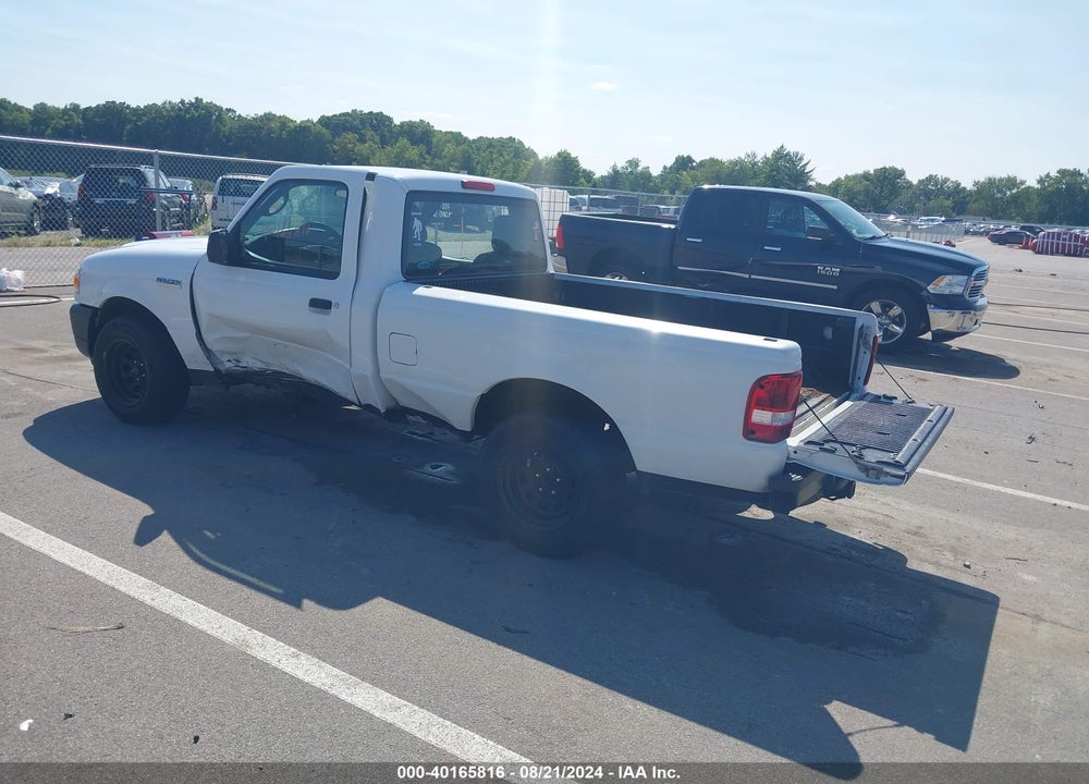 2011 FORD RANGER VIN: 1FTKR1ADXBPA80181