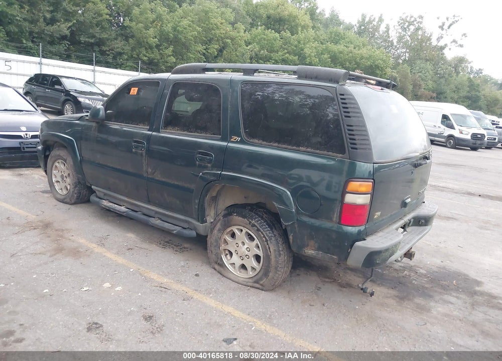 2004 CHEVROLET TAHOE Z71 VIN: 1GNEK13Z34R100909