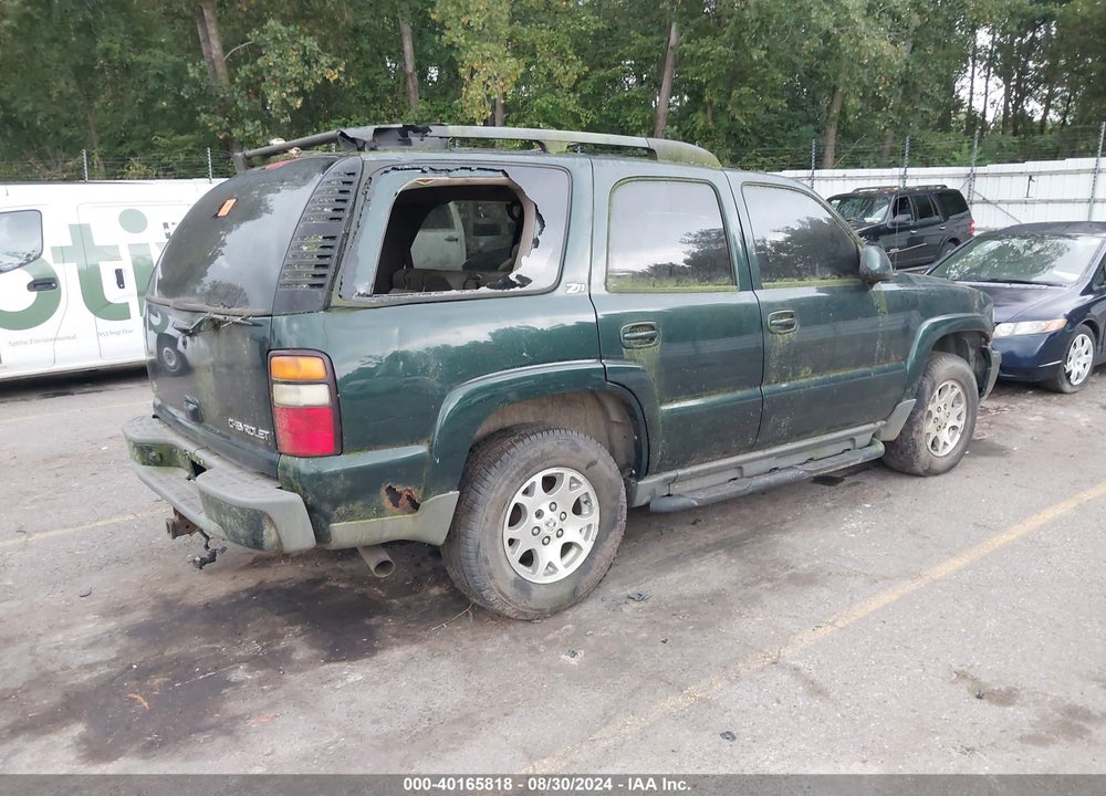 2004 CHEVROLET TAHOE Z71 VIN: 1GNEK13Z34R100909