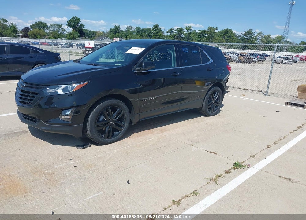 2020 CHEVROLET EQUINOX FWD LT 1.5L TURBO VIN: 2GNAXKEV6L6188283
