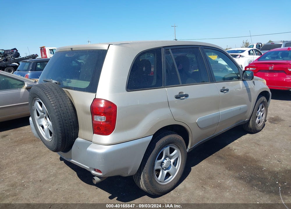2004 TOYOTA RAV4 VIN: JTEGD20VX40004844