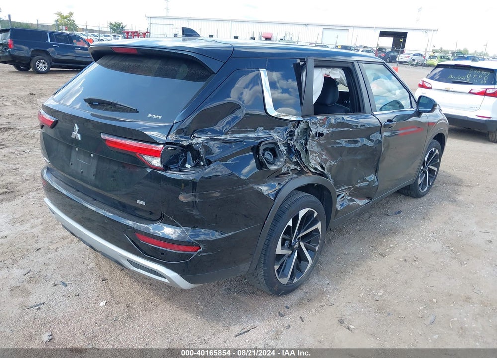 2023 MITSUBISHI OUTLANDER SE 2.5 S-AWC VIN: JA4J4UA88PZ048348