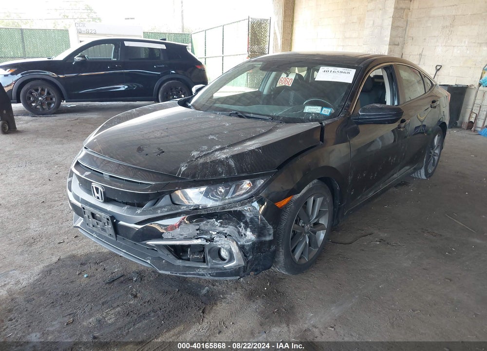 2019 HONDA CIVIC EX VIN: 19XFC1F34KE215531