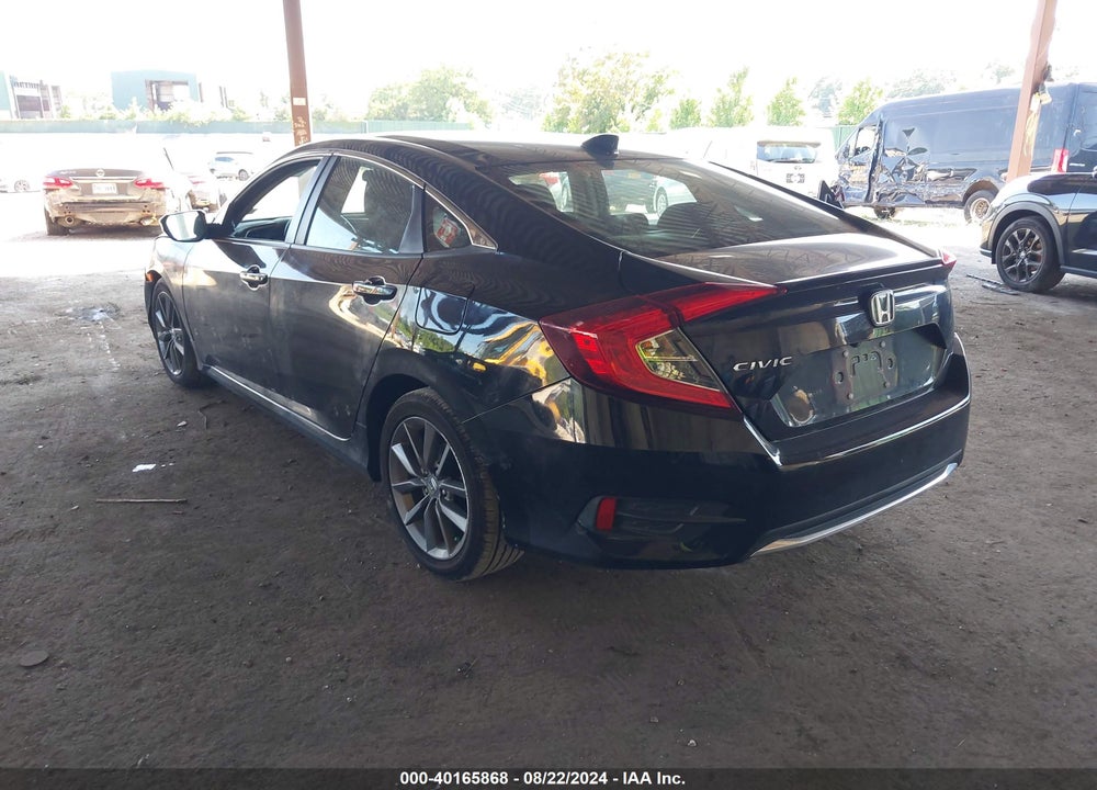2019 HONDA CIVIC EX VIN: 19XFC1F34KE215531