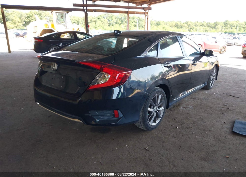 2019 HONDA CIVIC EX VIN: 19XFC1F34KE215531