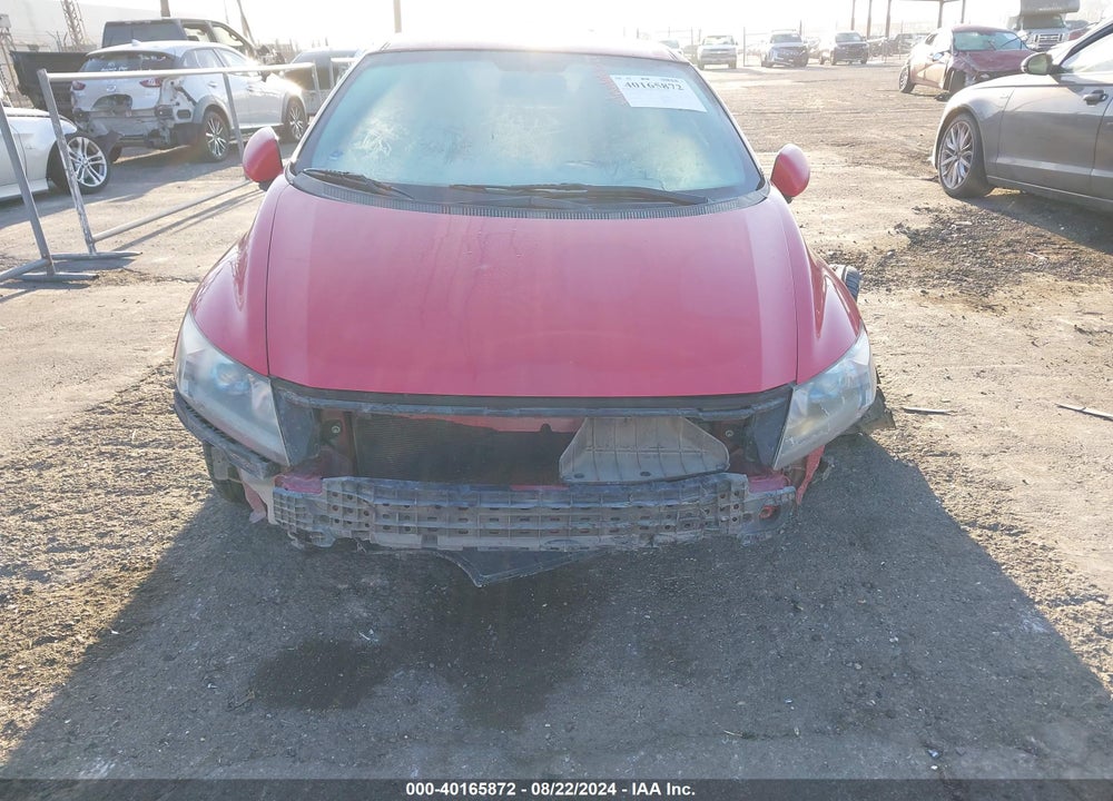 2016 HONDA CR-Z LX VIN: JHMZF1D40GS000344