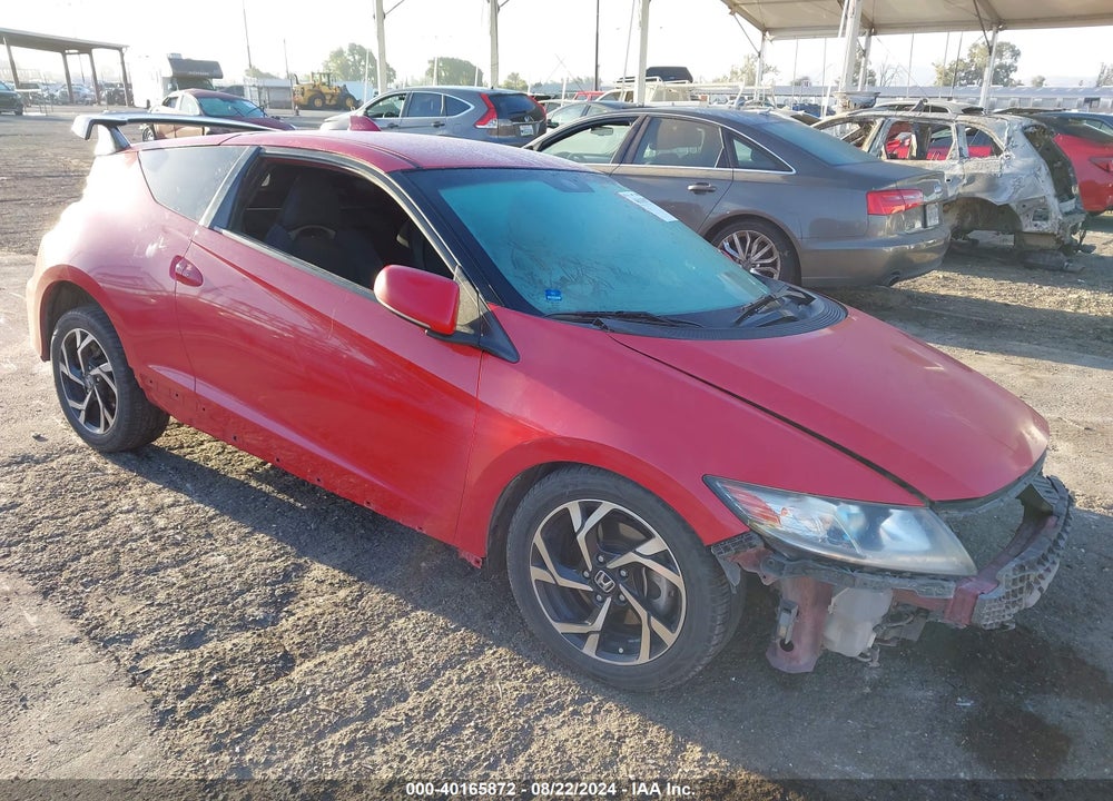 2016 HONDA CR-Z LX VIN: JHMZF1D40GS000344
