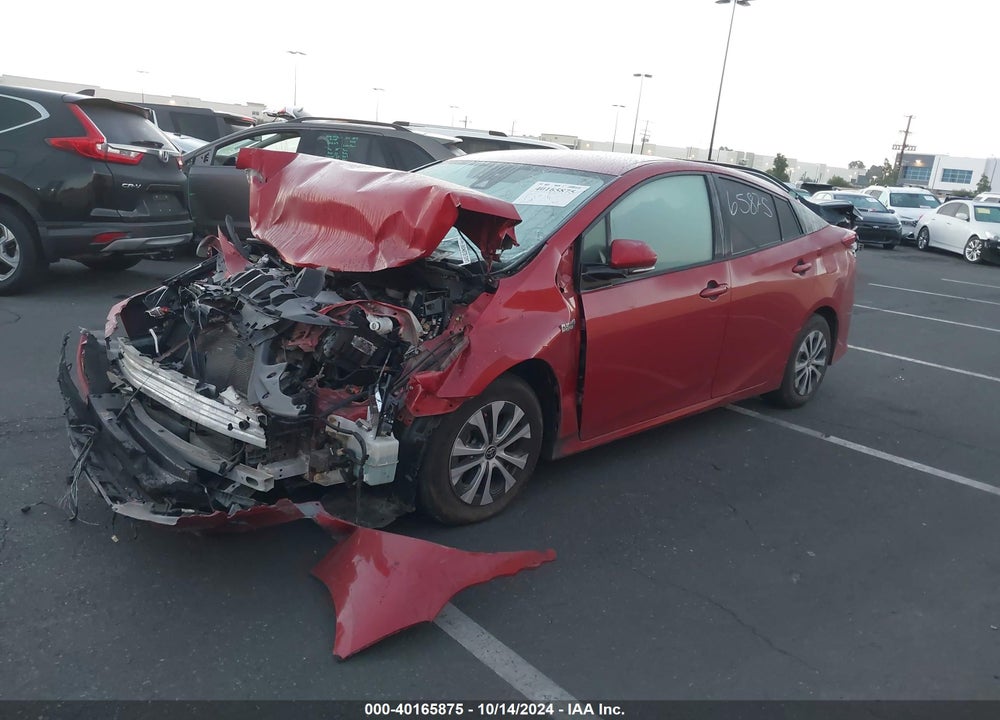 2020 TOYOTA PRIUS PRIME LE VIN: JTDKARFPXL3134581