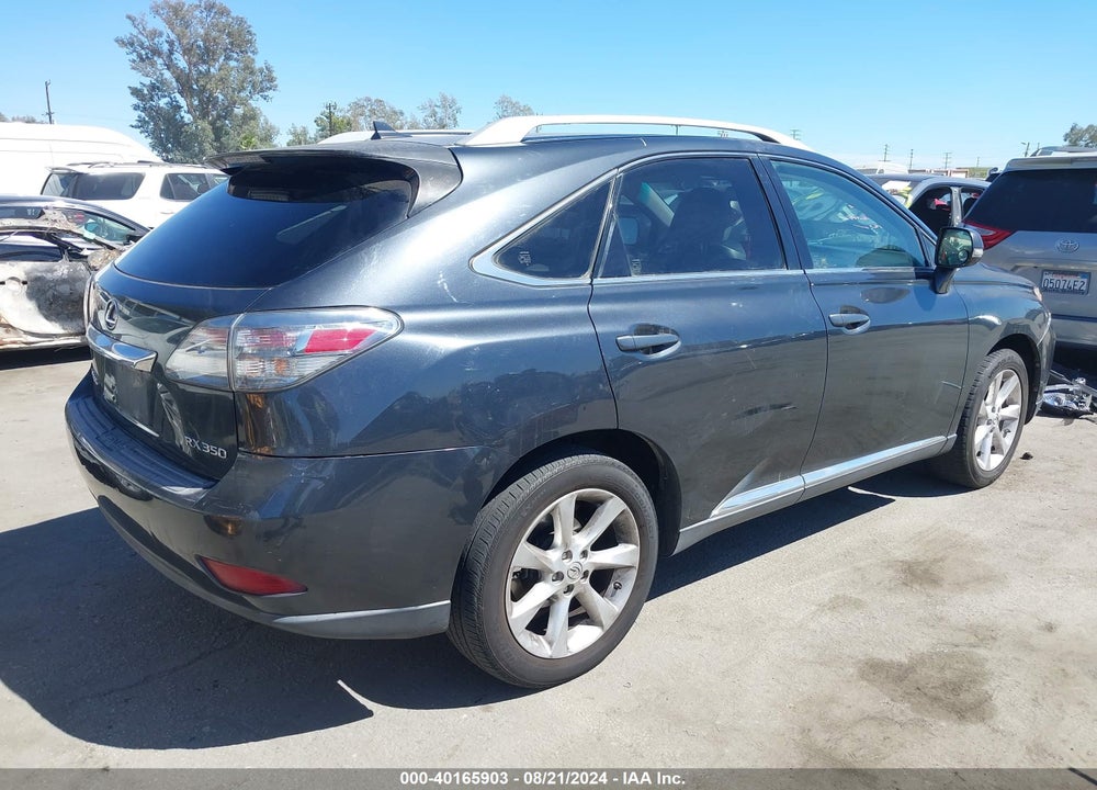 2010 LEXUS RX 350 VIN: JTJZK1BAXA2403662