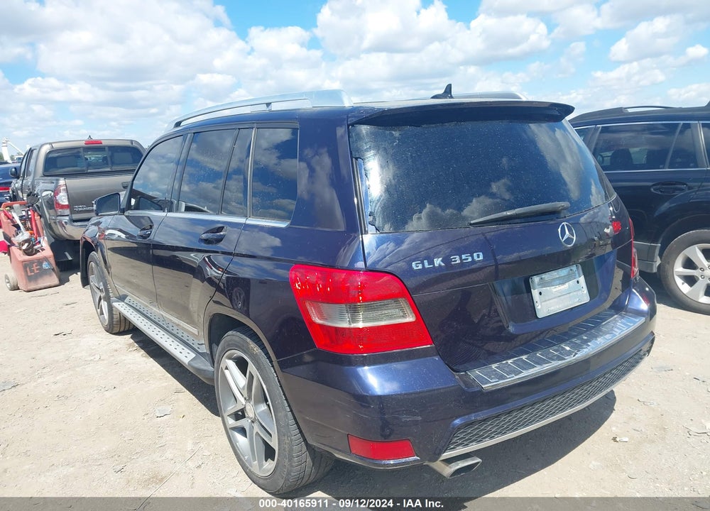 2011 MERCEDES-BENZ GLK 350 VIN: WDCGG5GB9BF646520