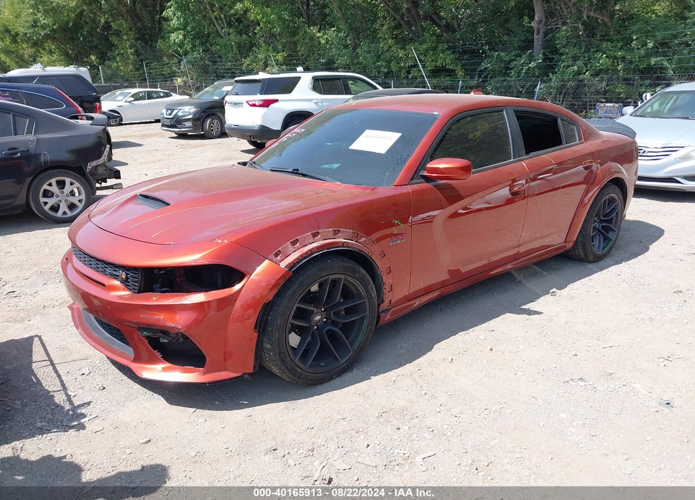 2021 DODGE CHARGER SCAT PACK WIDEBODY RWD VIN: 2C3CDXGJXMH644152