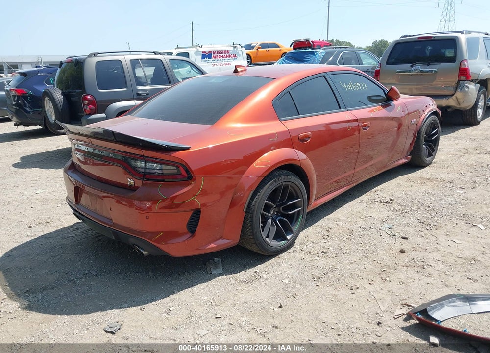 2021 DODGE CHARGER SCAT PACK WIDEBODY RWD VIN: 2C3CDXGJXMH644152