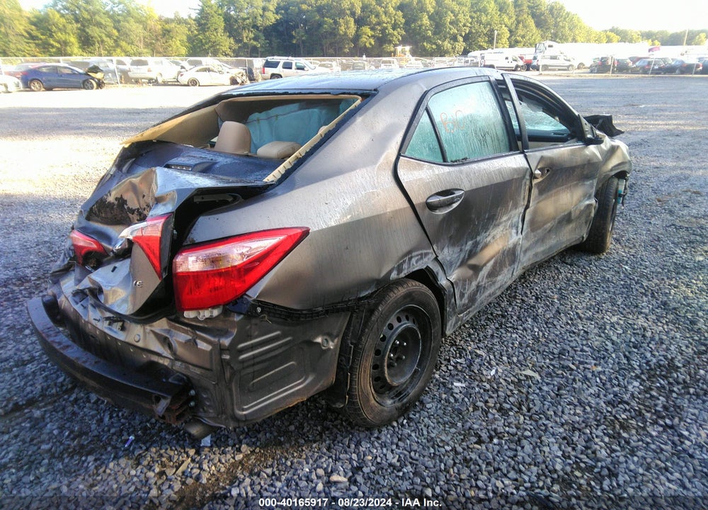 2017 TOYOTA COROLLA LE VIN: 5YFBURHE4HP608848