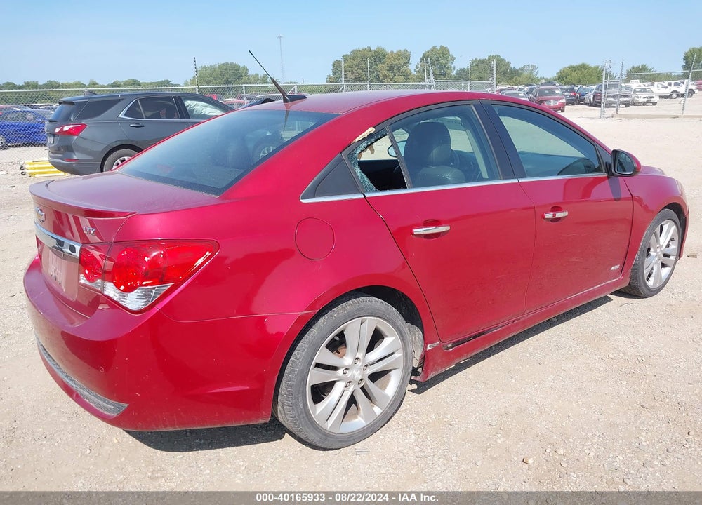 2012 CHEVROLET CRUZE LTZ VIN: 1G1PH5SC8C7232748