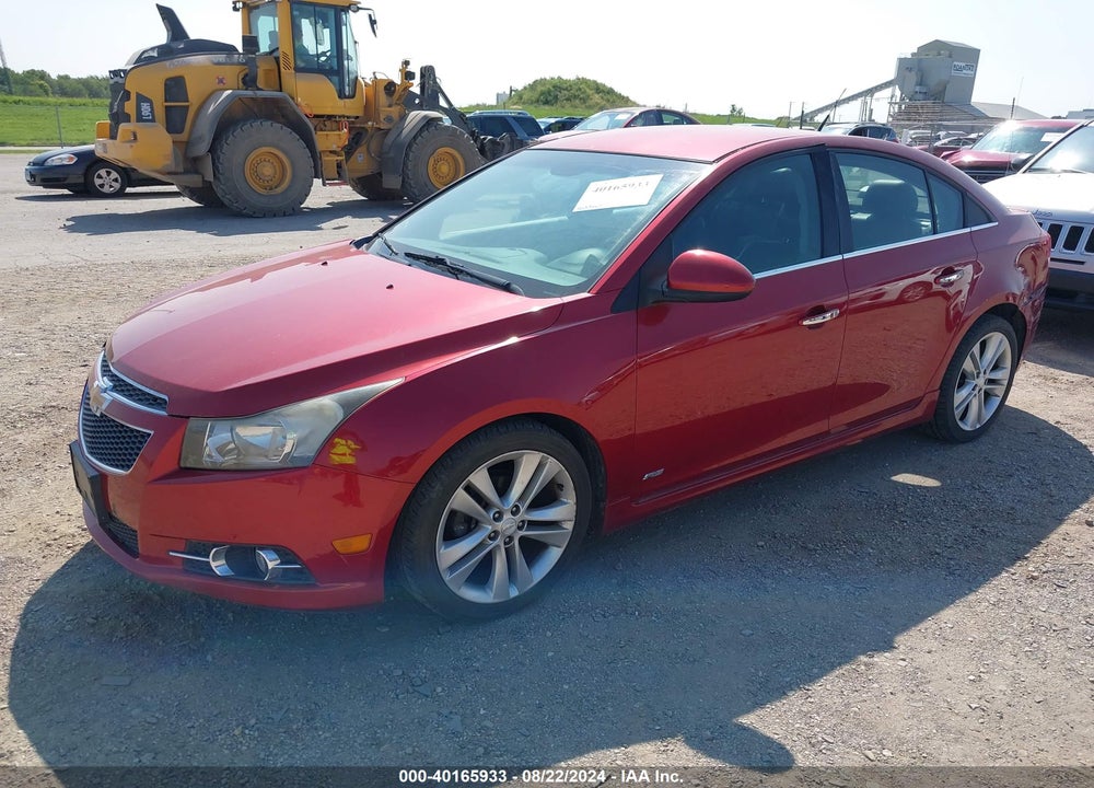2012 CHEVROLET CRUZE LTZ VIN: 1G1PH5SC8C7232748