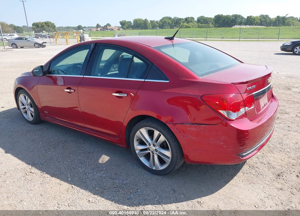 2012 CHEVROLET CRUZE LTZ VIN: 1G1PH5SC8C7232748
