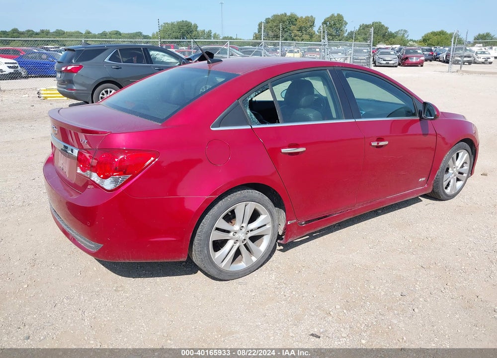2012 CHEVROLET CRUZE LTZ VIN: 1G1PH5SC8C7232748