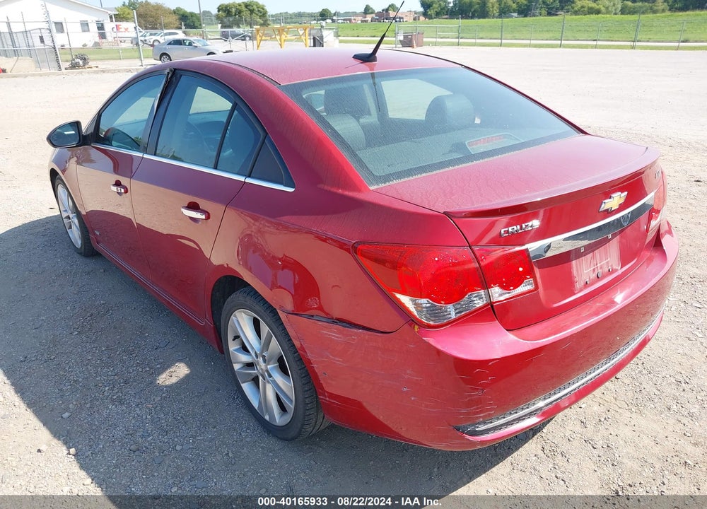 2012 CHEVROLET CRUZE LTZ VIN: 1G1PH5SC8C7232748