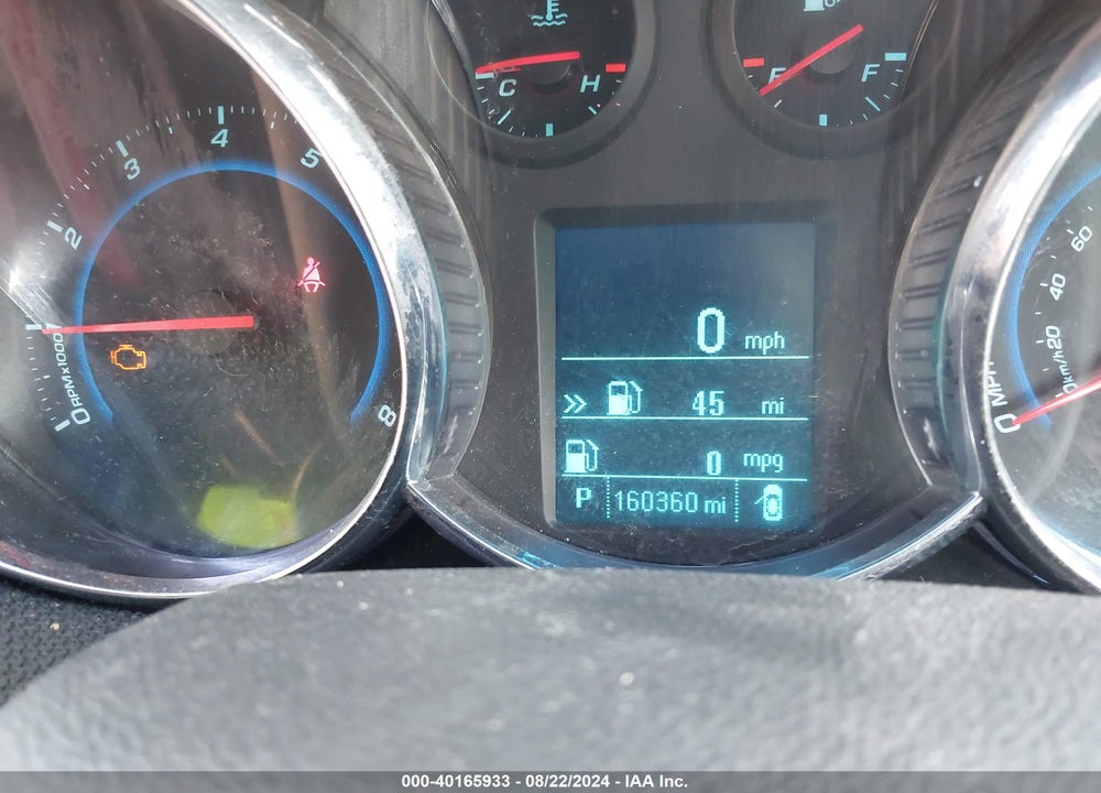 2012 CHEVROLET CRUZE LTZ VIN: 1G1PH5SC8C7232748