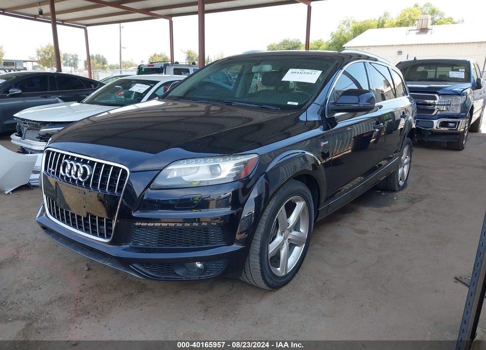 2013 AUDI Q7 3.0T S LINE PRESTIGE VIN: WA1DGAFE4DD009881