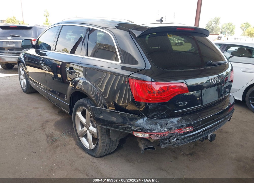 2013 AUDI Q7 3.0T S LINE PRESTIGE VIN: WA1DGAFE4DD009881
