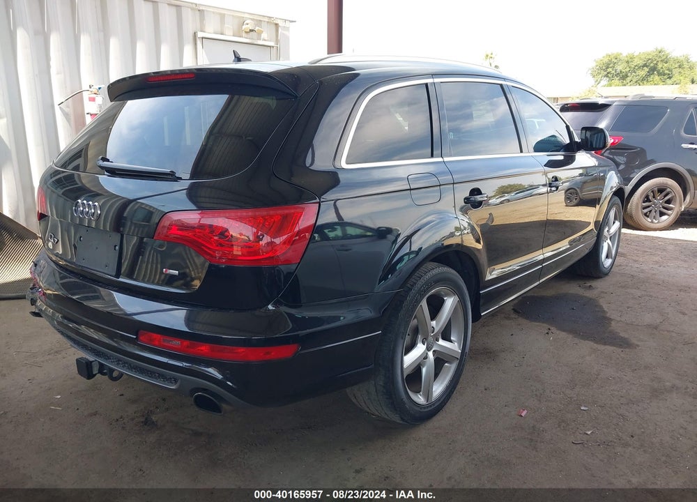 2013 AUDI Q7 3.0T S LINE PRESTIGE VIN: WA1DGAFE4DD009881