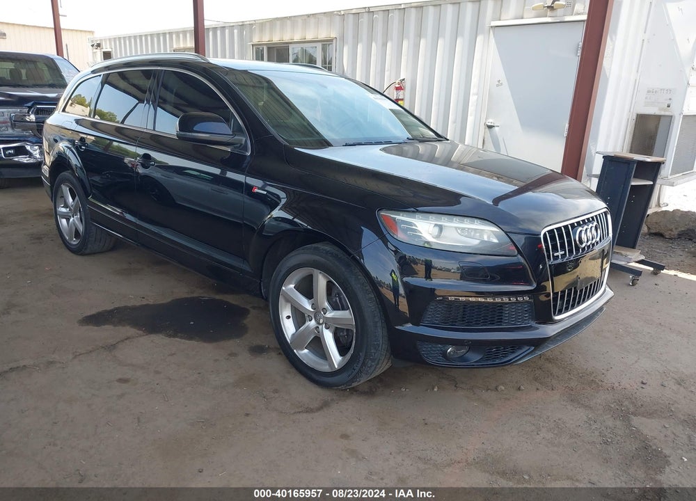 2013 AUDI Q7 3.0T S LINE PRESTIGE VIN: WA1DGAFE4DD009881
