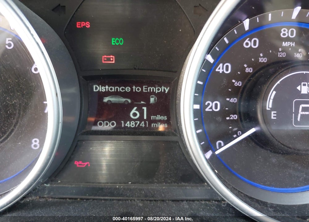 2011 HYUNDAI SONATA GLS VIN: 5NPEB4AC1BH186654