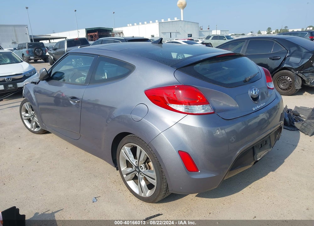 2017 HYUNDAI VELOSTER VALUE EDITION VIN: KMHTC6AD4HU320785