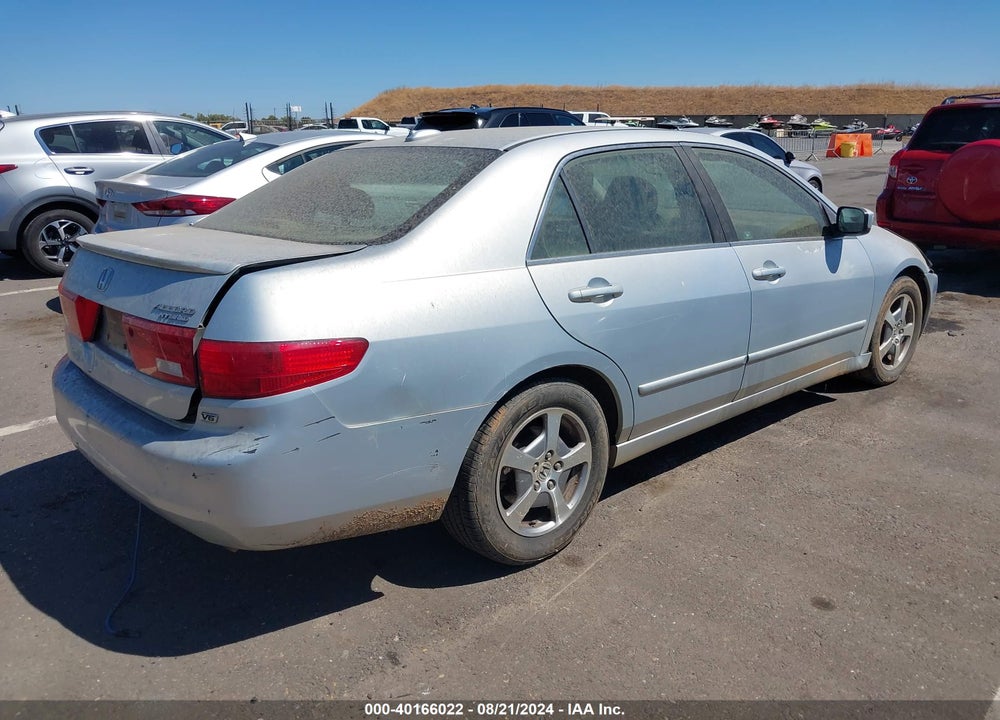 2005 HONDA ACCORD HYBRID IMA VIN: JHMCN36475C018199