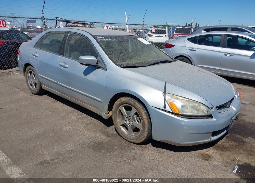 2005 HONDA ACCORD HYBRID IMA VIN: JHMCN36475C018199
