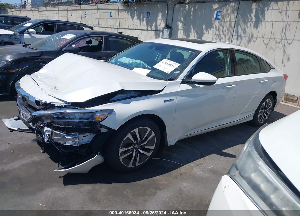 2022 HONDA ACCORD HYBRID EX-L VIN: 1HGCV3F56NA024972