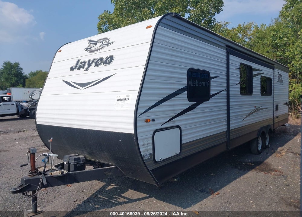 2017 JAYCO TRAVEL TRAILER VIN: 1UJBJ0BR0H17S0227
