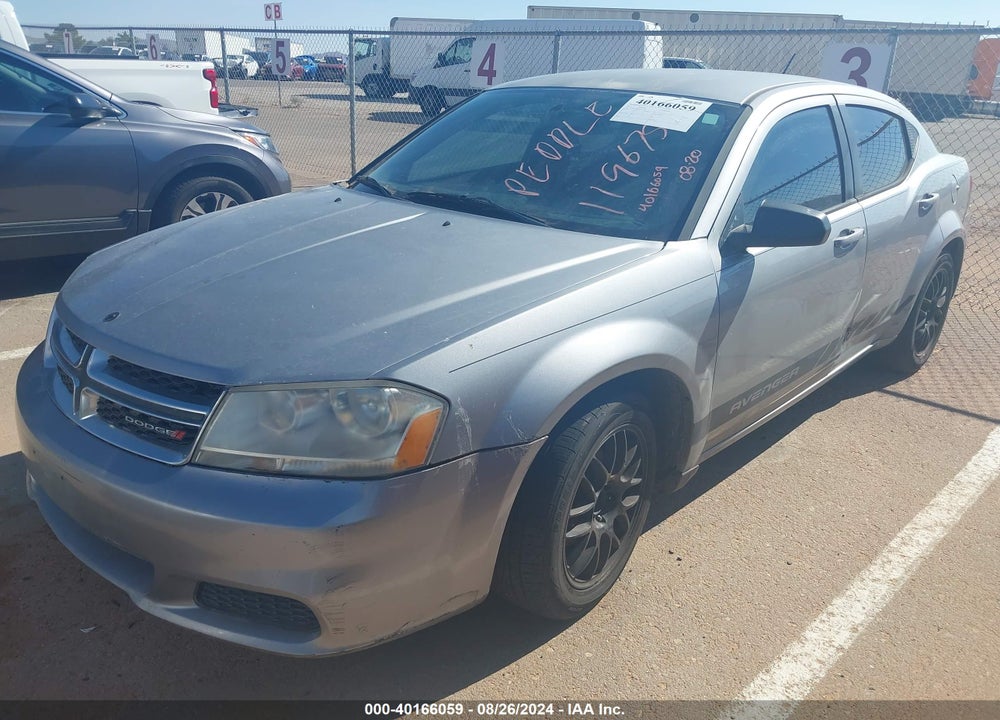 2014 DODGE AVENGER SE VIN: 1C3CDZAB4EN113776