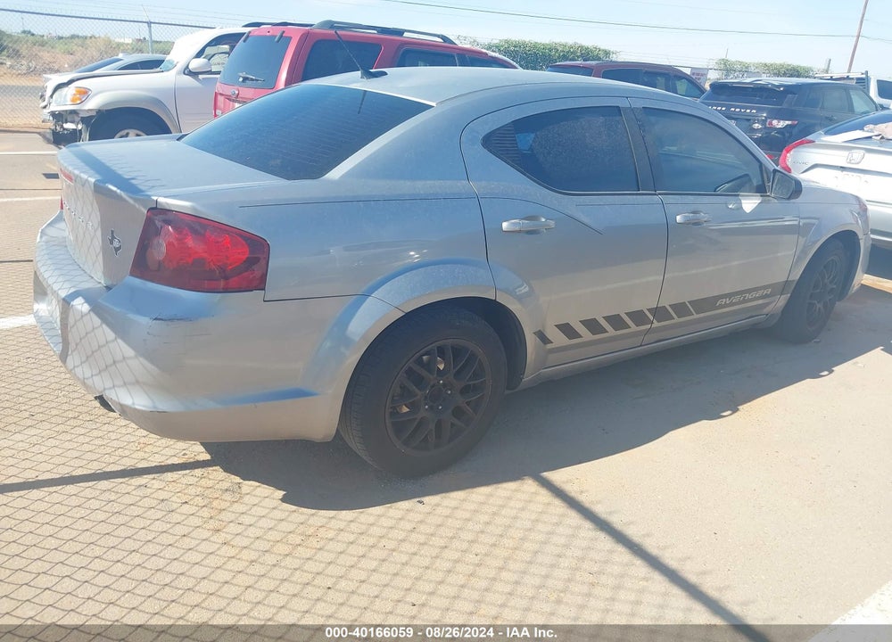2014 DODGE AVENGER SE VIN: 1C3CDZAB4EN113776