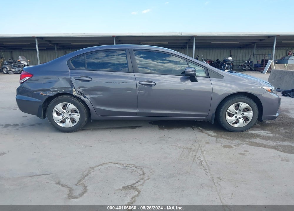 2015 HONDA CIVIC LX VIN: 19XFB2F58FE051071