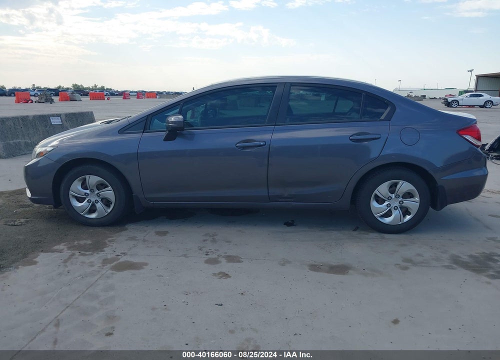 2015 HONDA CIVIC LX VIN: 19XFB2F58FE051071