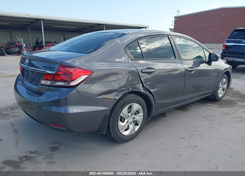 2015 HONDA CIVIC LX VIN: 19XFB2F58FE051071