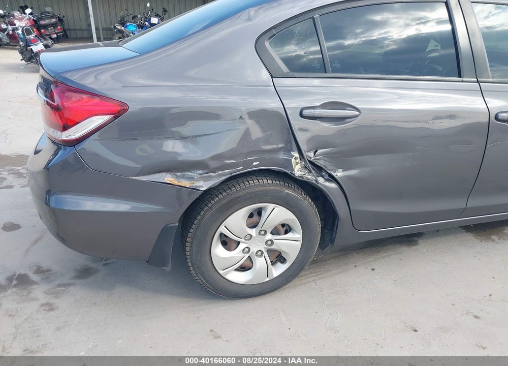 2015 HONDA CIVIC LX VIN: 19XFB2F58FE051071