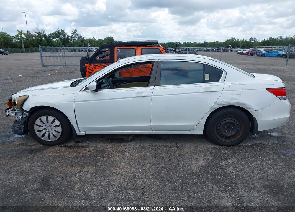 2011 HONDA ACCORD 2.4 LX VIN: 1HGCP2F33BA085937