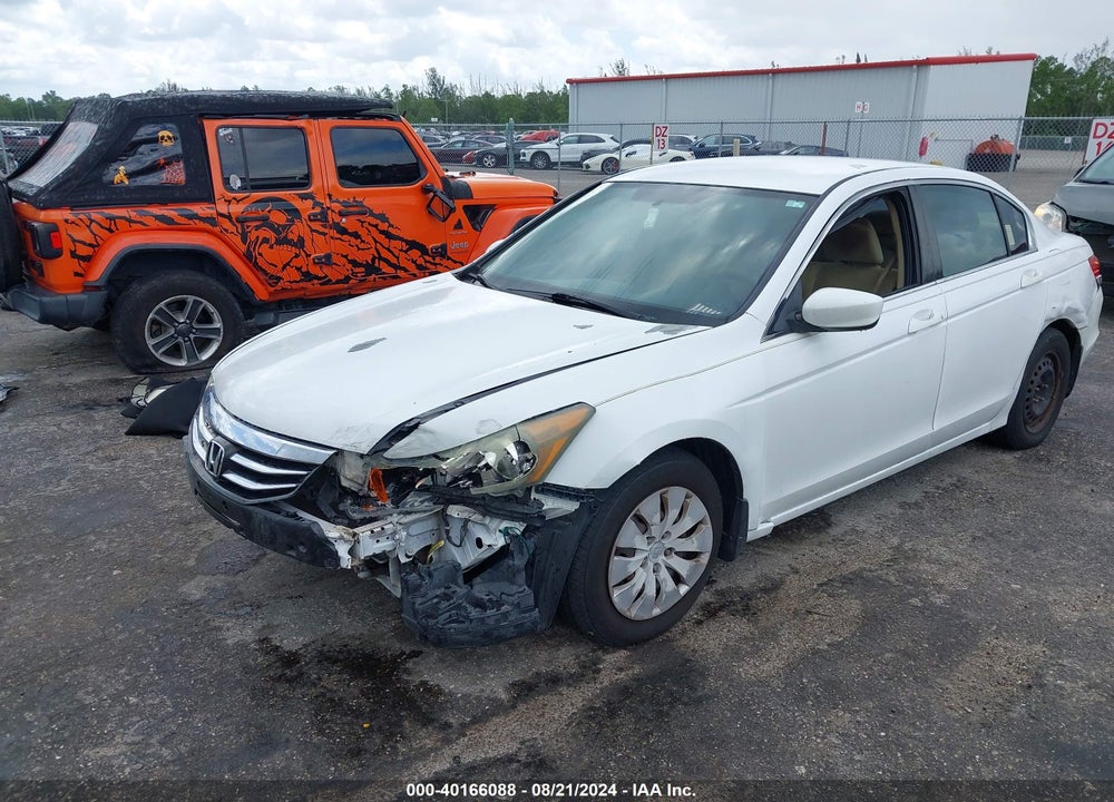 2011 HONDA ACCORD 2.4 LX VIN: 1HGCP2F33BA085937