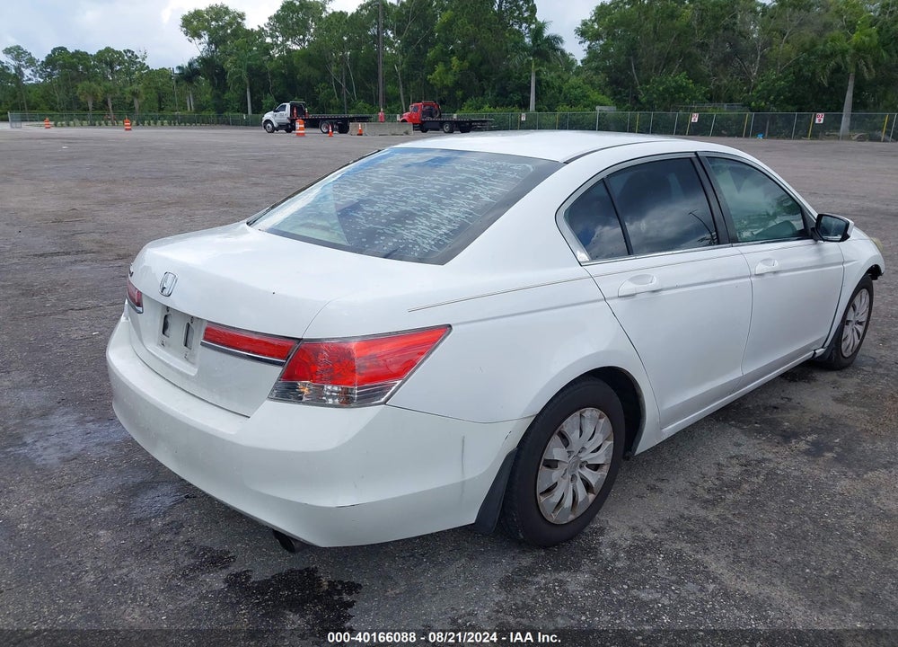 2011 HONDA ACCORD 2.4 LX VIN: 1HGCP2F33BA085937