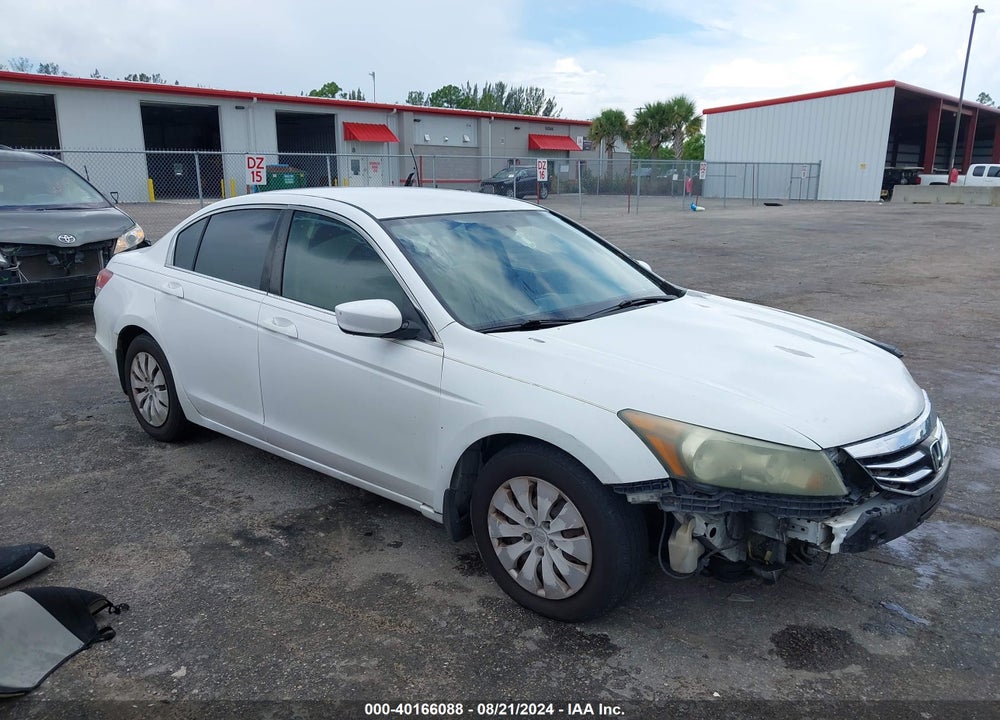 2011 HONDA ACCORD 2.4 LX VIN: 1HGCP2F33BA085937