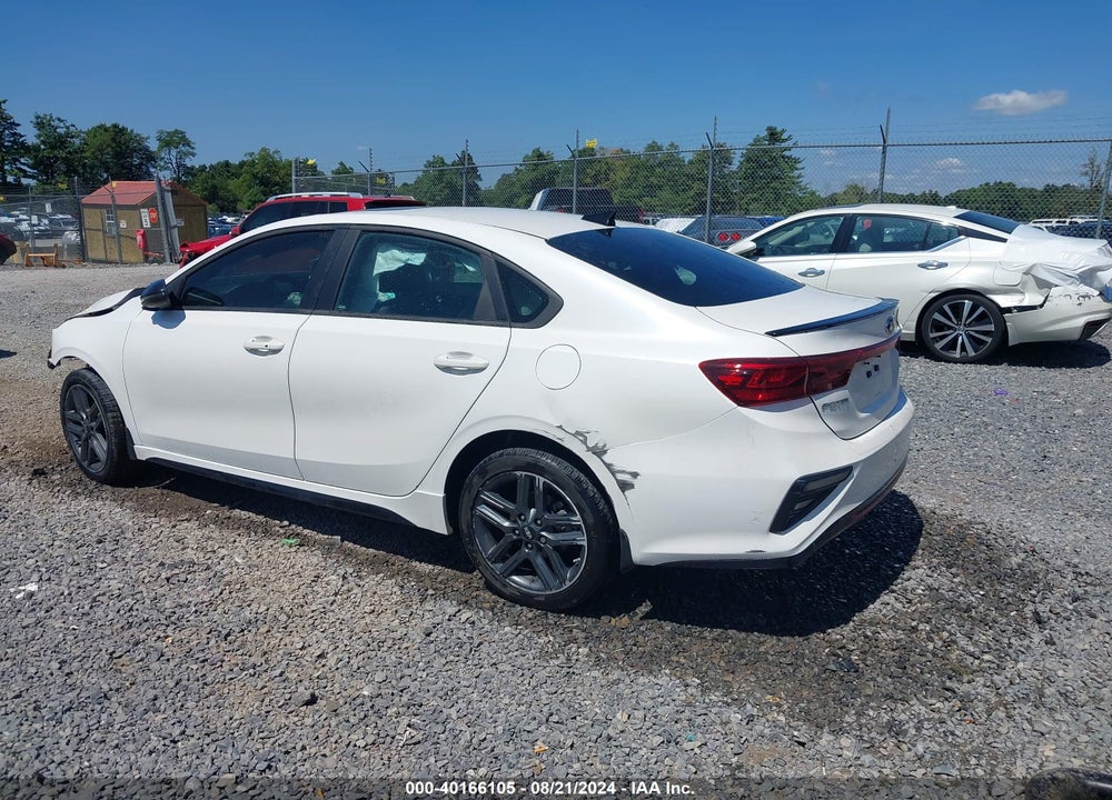 2021 KIA FORTE GT LINE VIN: 3KPF34AD4ME380192