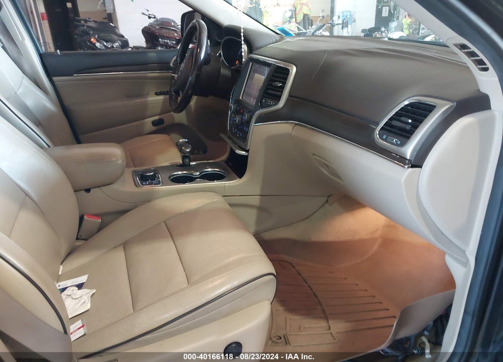 2014 JEEP GRAND CHEROKEE OVERLAND VIN: 1C4RJFCG1EC396171