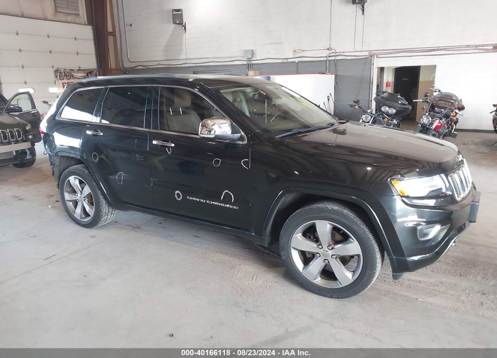 2014 JEEP GRAND CHEROKEE OVERLAND VIN: 1C4RJFCG1EC396171