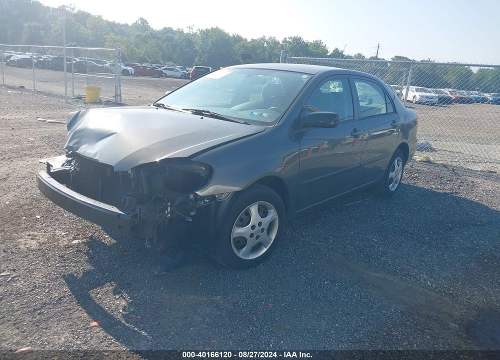 2008 TOYOTA COROLLA CE VIN: 2T1BR32EX8C923676