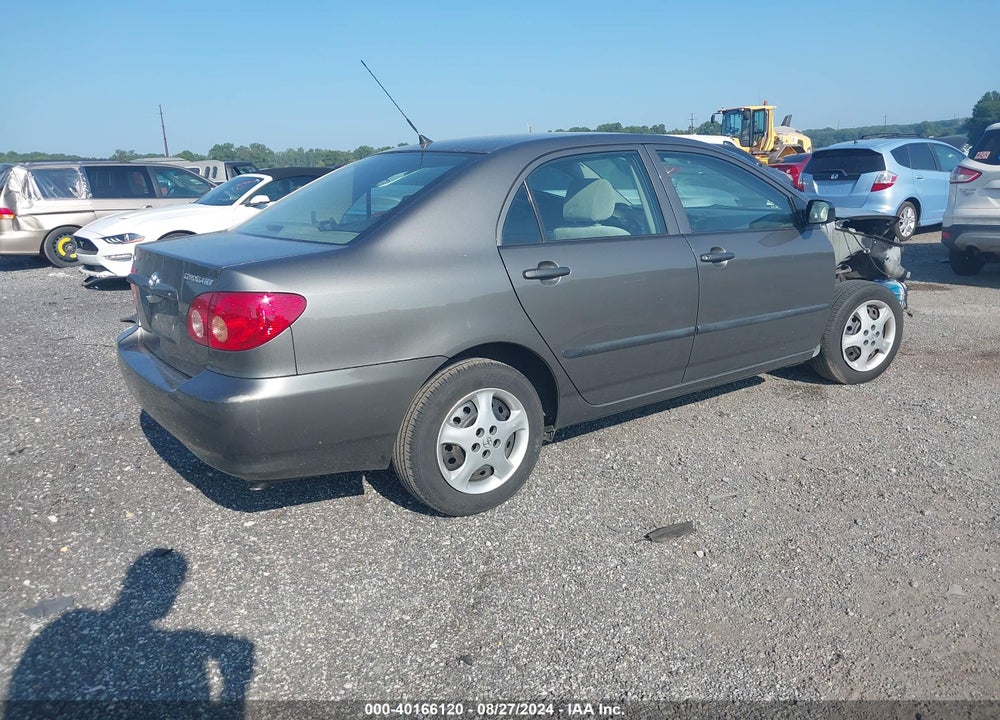 2008 TOYOTA COROLLA CE VIN: 2T1BR32EX8C923676