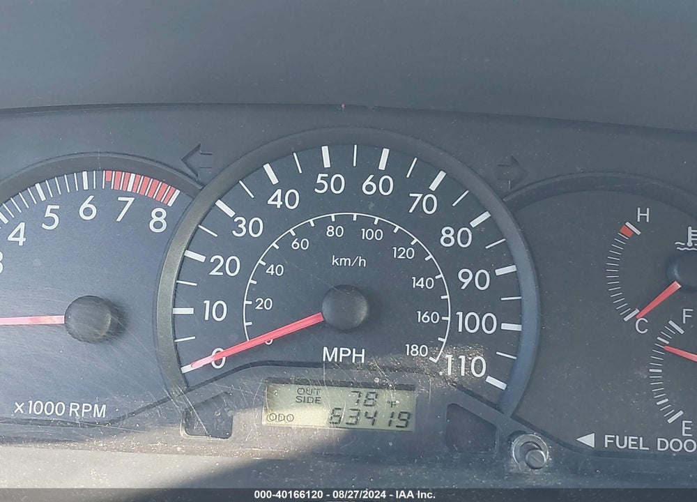 2008 TOYOTA COROLLA CE VIN: 2T1BR32EX8C923676