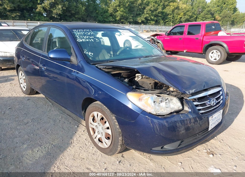 2010 HYUNDAI ELANTRA VIN: KMHDU4AD5AU047657